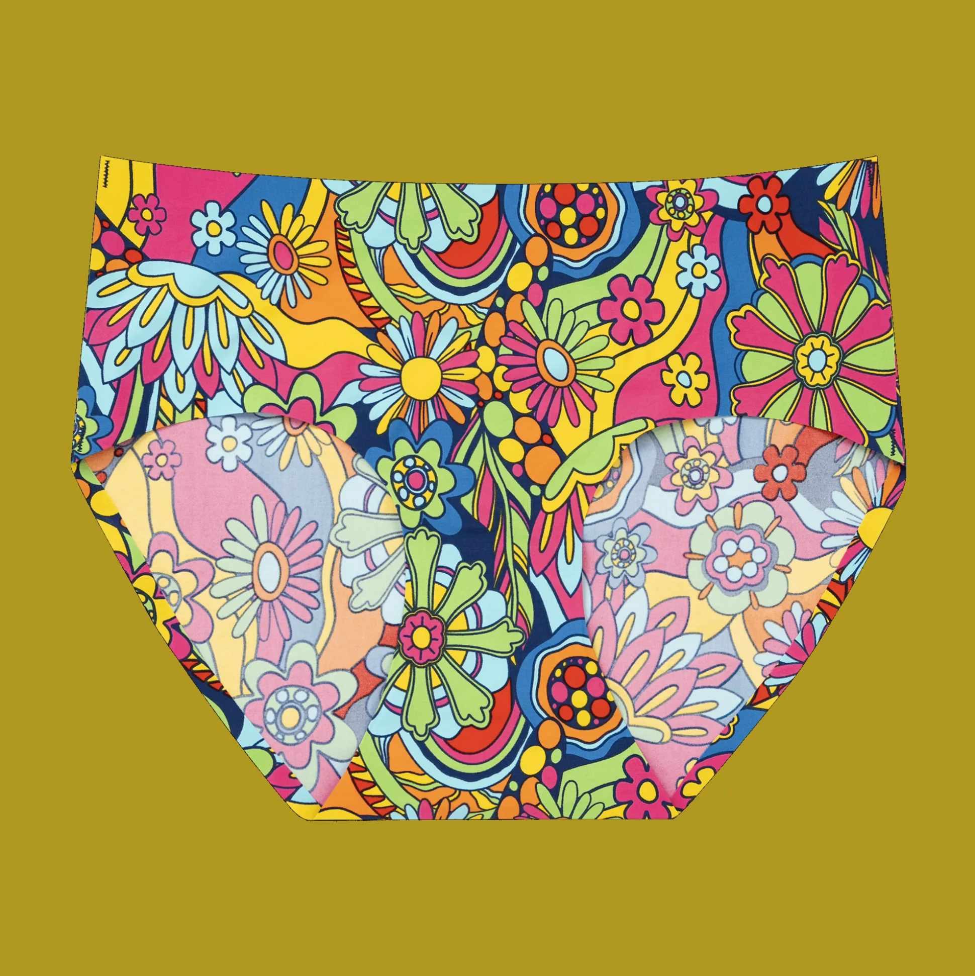 Wildflower - Seamless Full Briefs