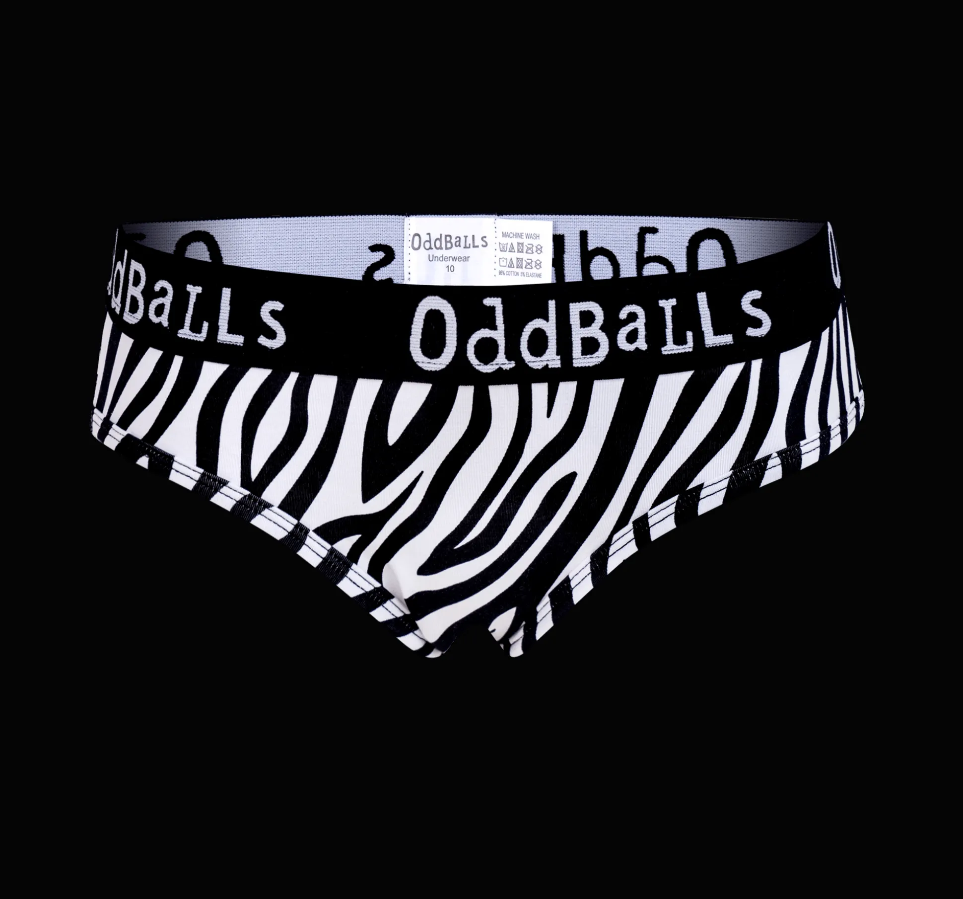 Zebra Crossing - Ladies Briefs