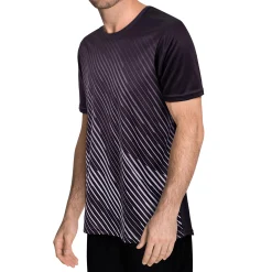 Zig Zag - Black / Grey - Flex Fit - Mens Training T-Shirt