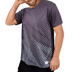 Zig Zag - Grey / Mint - Flex Fit - Mens Training T-Shirt